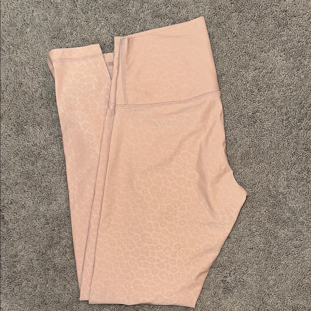 DYI Pink Leopard Print Leggings